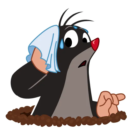 😰 Стикер «Больше стиков» для Telegram