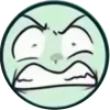 Стикер 33 100 Faces Meme