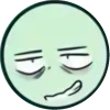 Стикер 34 100 Faces Meme