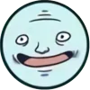 Стикер 17 100 Faces Meme