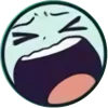 Стикер 26 100 Faces Meme