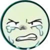 Стикер 43 100 Faces Meme