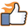 Стикер 4 Facebook Likes