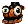 Стикер 35 Эмодзи по фнаф - Five nights at Freddy's