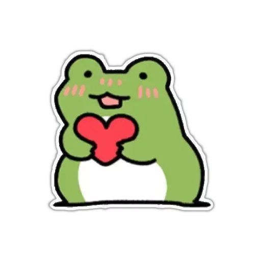 🐸 Стикер «Жябки» для Telegram