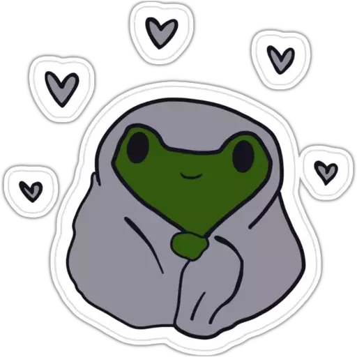 🐸 Стикер «Жябки» для Telegram