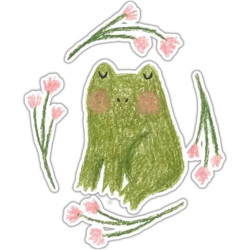 🐸 Стикер «Жябки» для Telegram