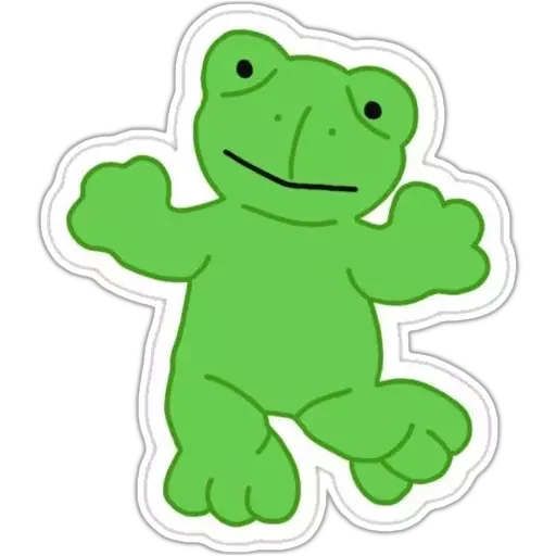 🐸 Стикер «Жябки» для Telegram