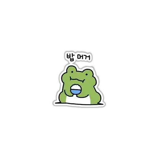 🐸 Стикер «Жябки» для Telegram