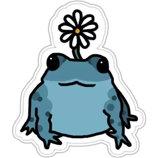 🐸 Стикер «Жябки» для Telegram