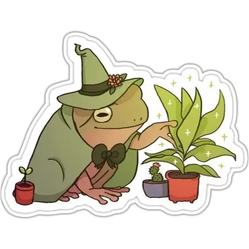 🐸 Стикер «Жябки» для Telegram