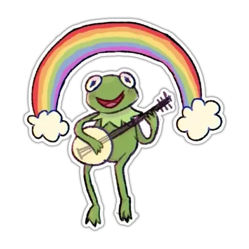 🐸 Стикер «Жябки» для Telegram