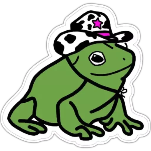 🐸 Стикер «Жябки» для Telegram