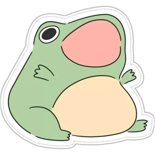 🐸 Стикер «Жябки» для Telegram