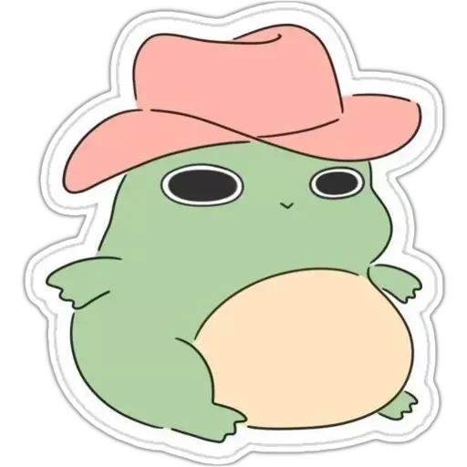 🐸 Стикер «Жябки» для Telegram