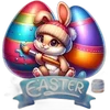 Стикер 37 🥚Пасхальные яички и популярные персонажи
