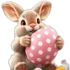 Стикер 30 🥚Пасхальные яички и популярные персонажи