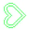Стикер 10 Green #color #green #cute