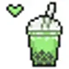 Стикер 38 Green #color #green #cute