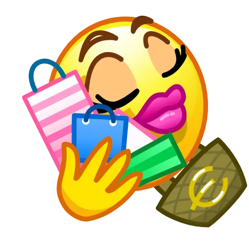 Стикер 52 🥰 Анимированный набор эмоджи со смайликами