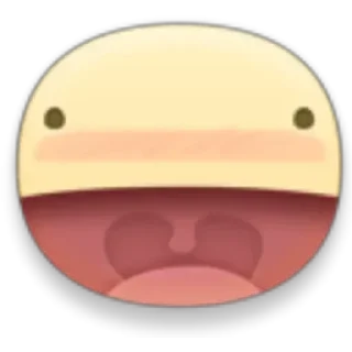 Стикер 21 Facebook Emojis