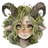 Стикер 39 My forest Fairy - лесной вайбик