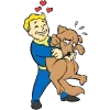Стикер 11 😀 Набор эмоджи по игре и сериалу «Fallout Фаллаут Фоллаут»