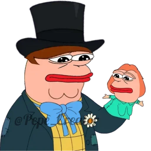 Стикерпак FamilyThePepeGuy для Telegram