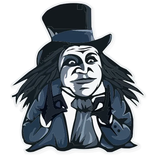 Стикер 44 Famous Characters HD