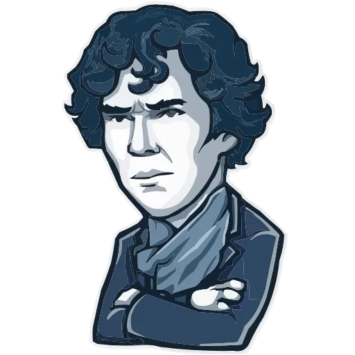 Стикер 37 Famous Characters HD