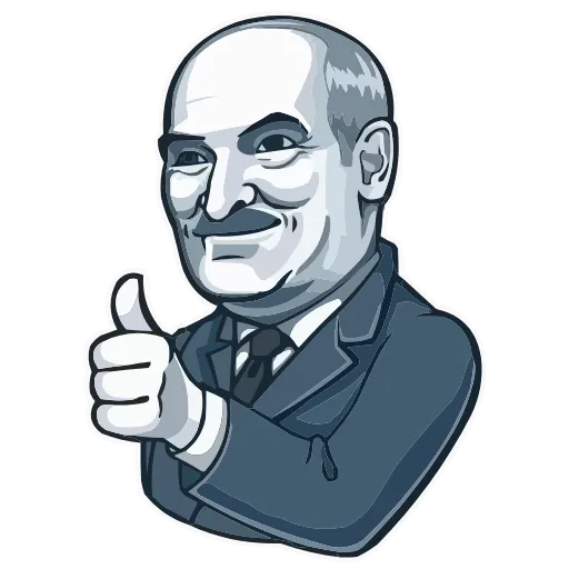 Стикер 21 Famous Characters HD
