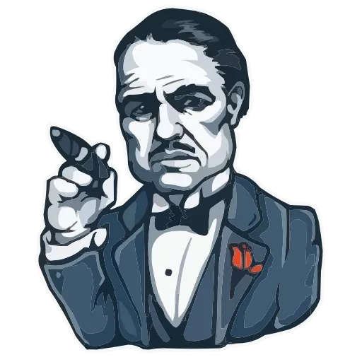 Стикер 31 Famous Characters HD