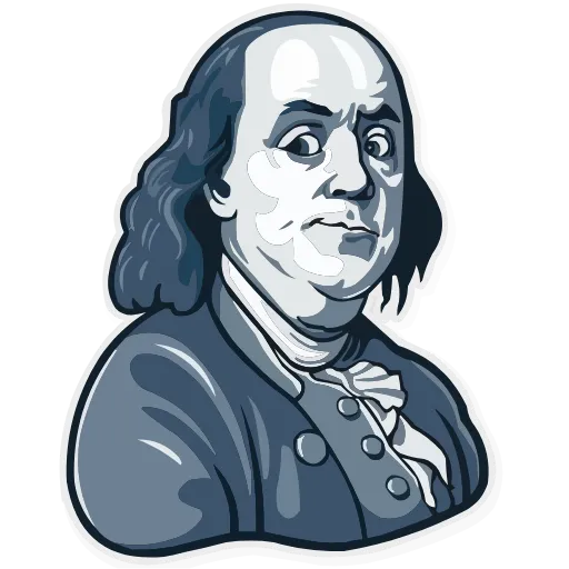 Стикер 55 Famous Characters HD