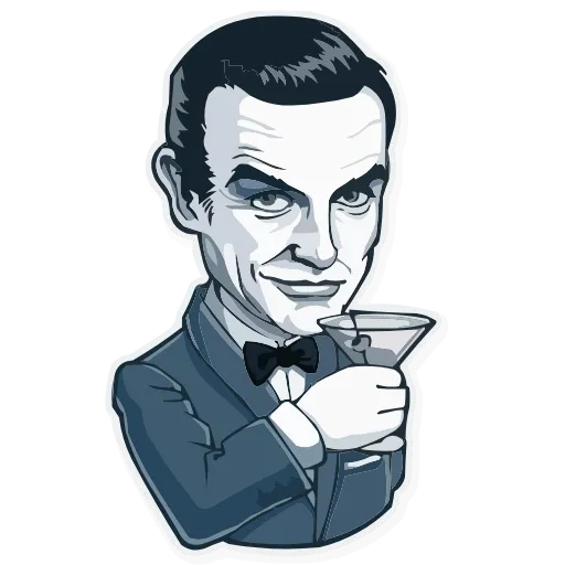 Стикер 13 Famous Characters HD