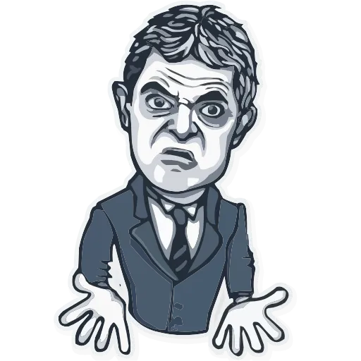 Стикер 41 Famous Characters HD
