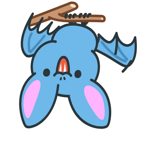 Стикер 5 Fang Bat