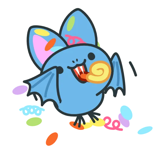 Стикер 13 Fang Bat