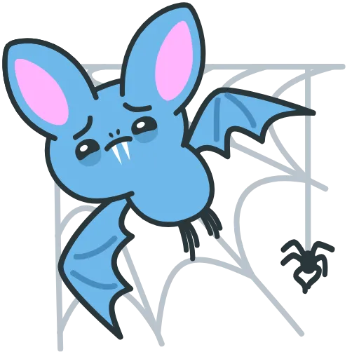 Стикер 18 Fang Bat