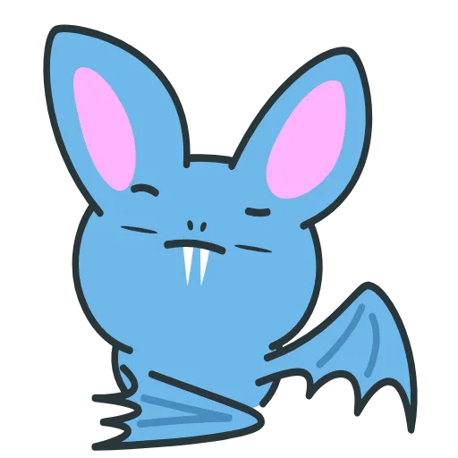 Стикер 20 Fang Bat