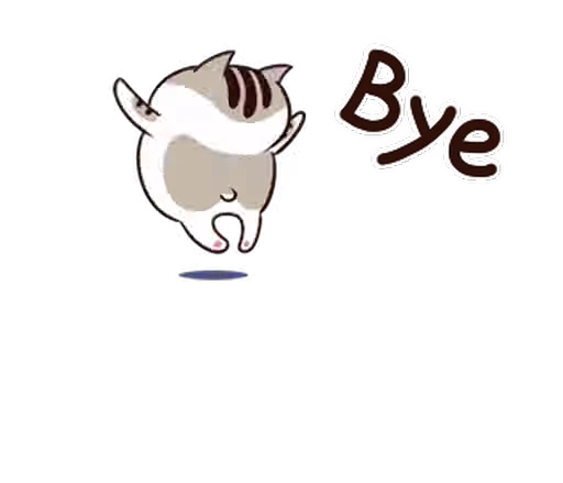 👋 Стикер «Fat Cat» для Telegram