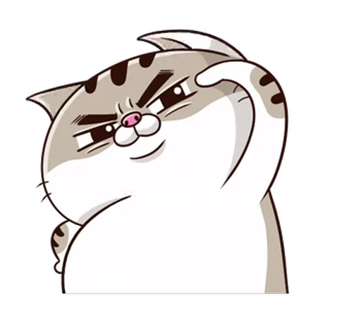 🫡 Стикер «Fat Cat» для Telegram