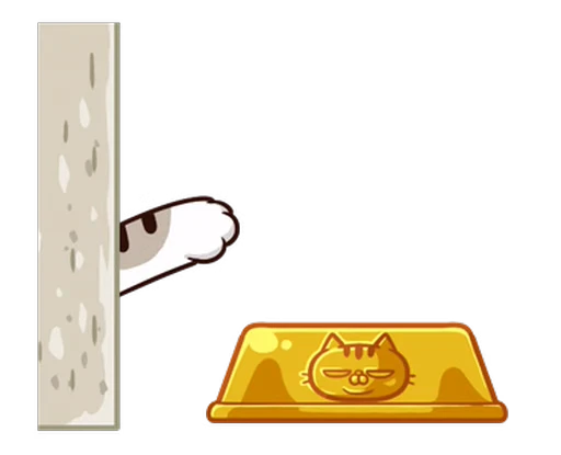 🍽 Стикер «Fat Cat» для Telegram