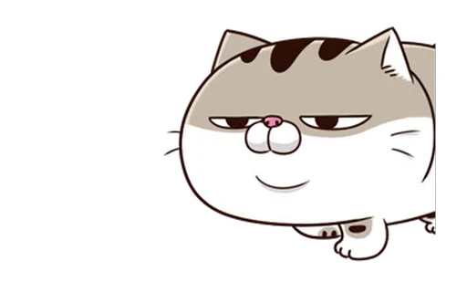 🐈 Стикер «Fat Cat» для Telegram
