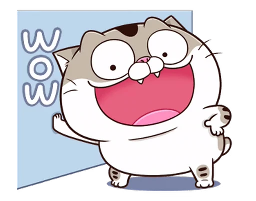 😃 Стикер «Fat Cat» для Telegram