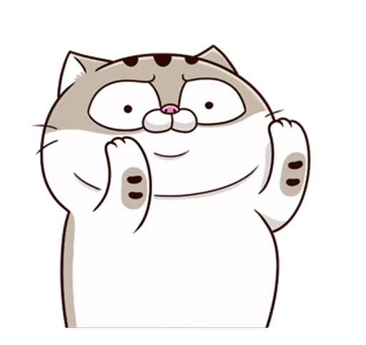 🐈 Стикер «Fat Cat» для Telegram