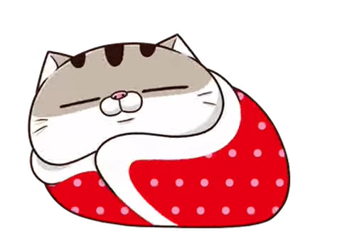 😑 Стикер «Fat Cat» для Telegram