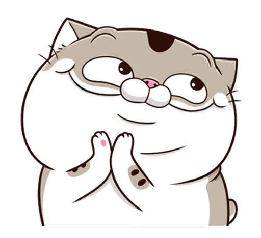 😏 Стикер «Fat Cat» для Telegram
