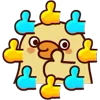 Стикер 35 Fat Duck