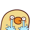 Стикер 4 ❤️ Видеоанимированный набор эмоджи с утёнком