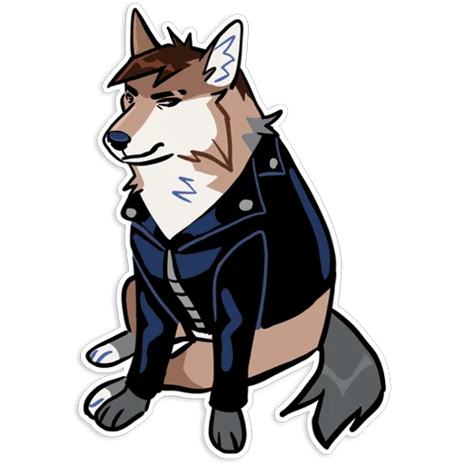 🌚 Стикер «Роковая юностьFatal Youth» для Telegram
